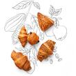 Mini croissant 35gr, Pierre Herme, Bridor, 180 buc./cutie - CONGELAT