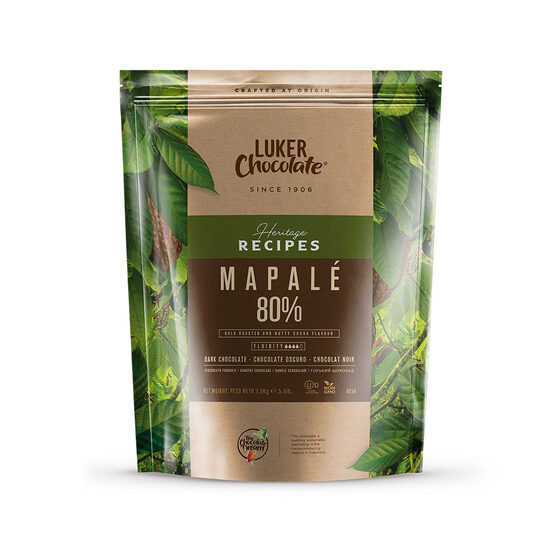 Luker - Mapale 80%, Ciocolata neagra, 2.5 kg