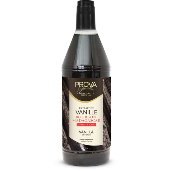 Extract natural de vanilie Bourbon Madagascar 1 l, PROVA