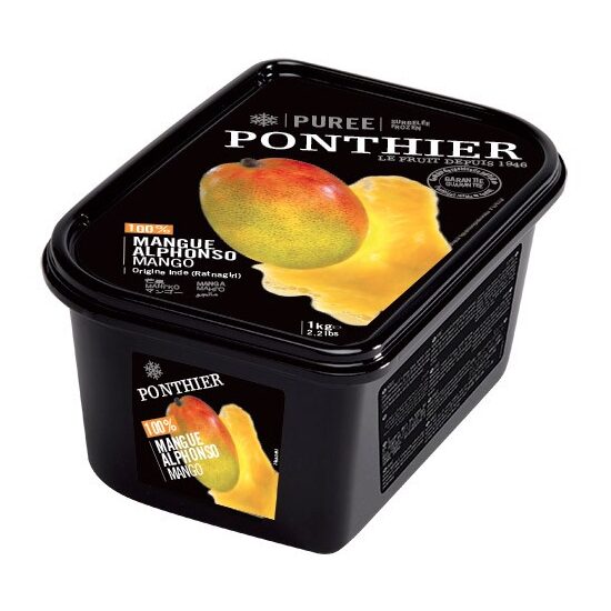 Piure Mango 100%, congelat, Ponthier, 1 kg