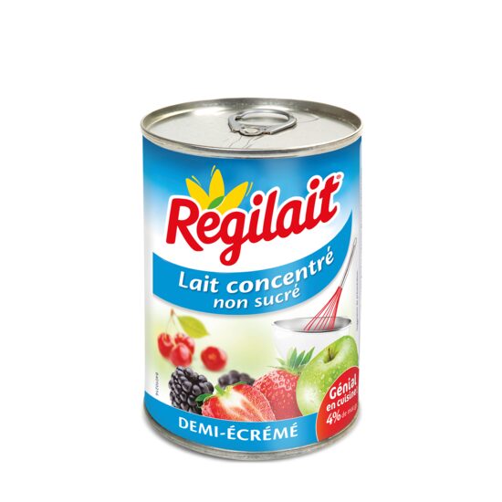 Lapte condensat neindulcit 410 g, Regilat