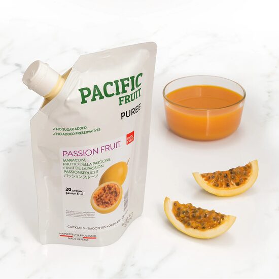Piure de Fructul Pasiunii 100% Pacific Fruit - 1 kg, ambientat