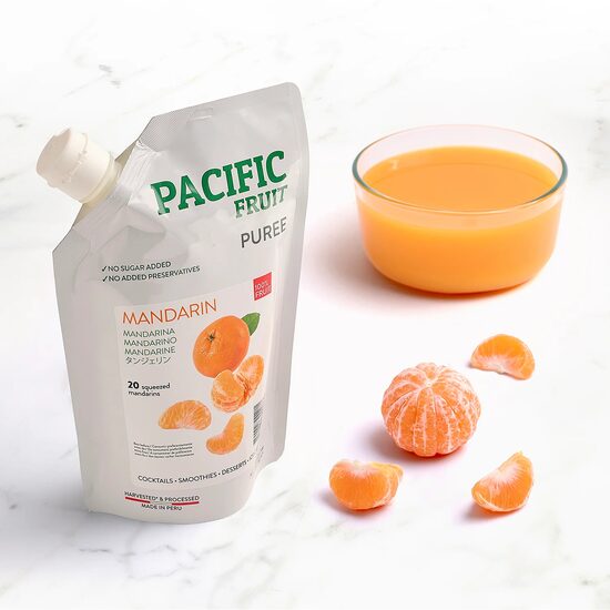 Piure de Mandarine 100% Pacific Fruit - 1 kg, refrigerat