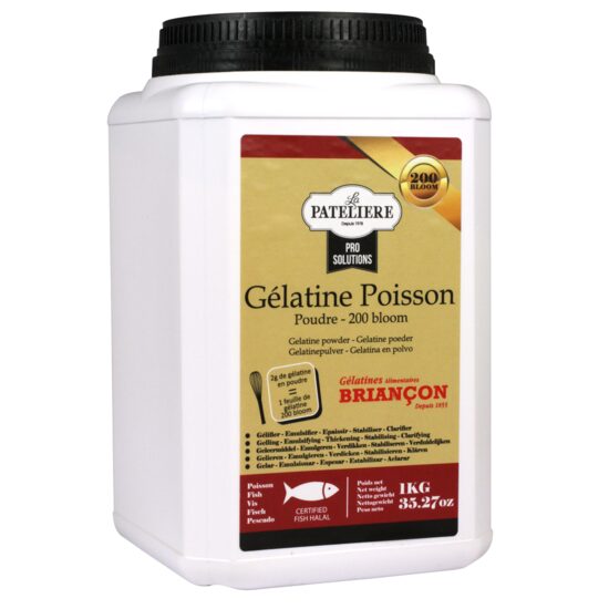 Gelatina Pudra (peste) 200 bloom - La Pateliere - 1 kg